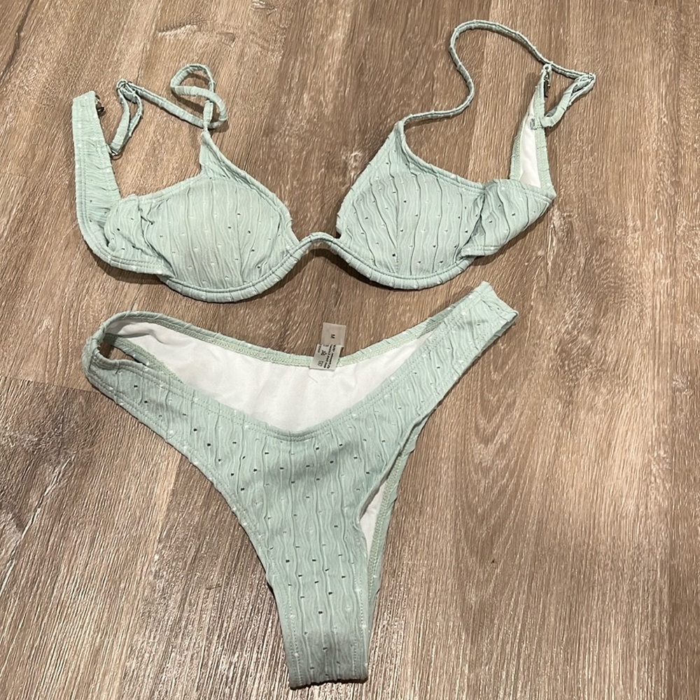 Light green bikini
